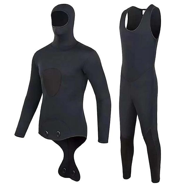 3Mm Swim Wetsuits Men's Diving Suit Split Scuba Swimsuit Surfing Jumpsuit Warm For Cold Water