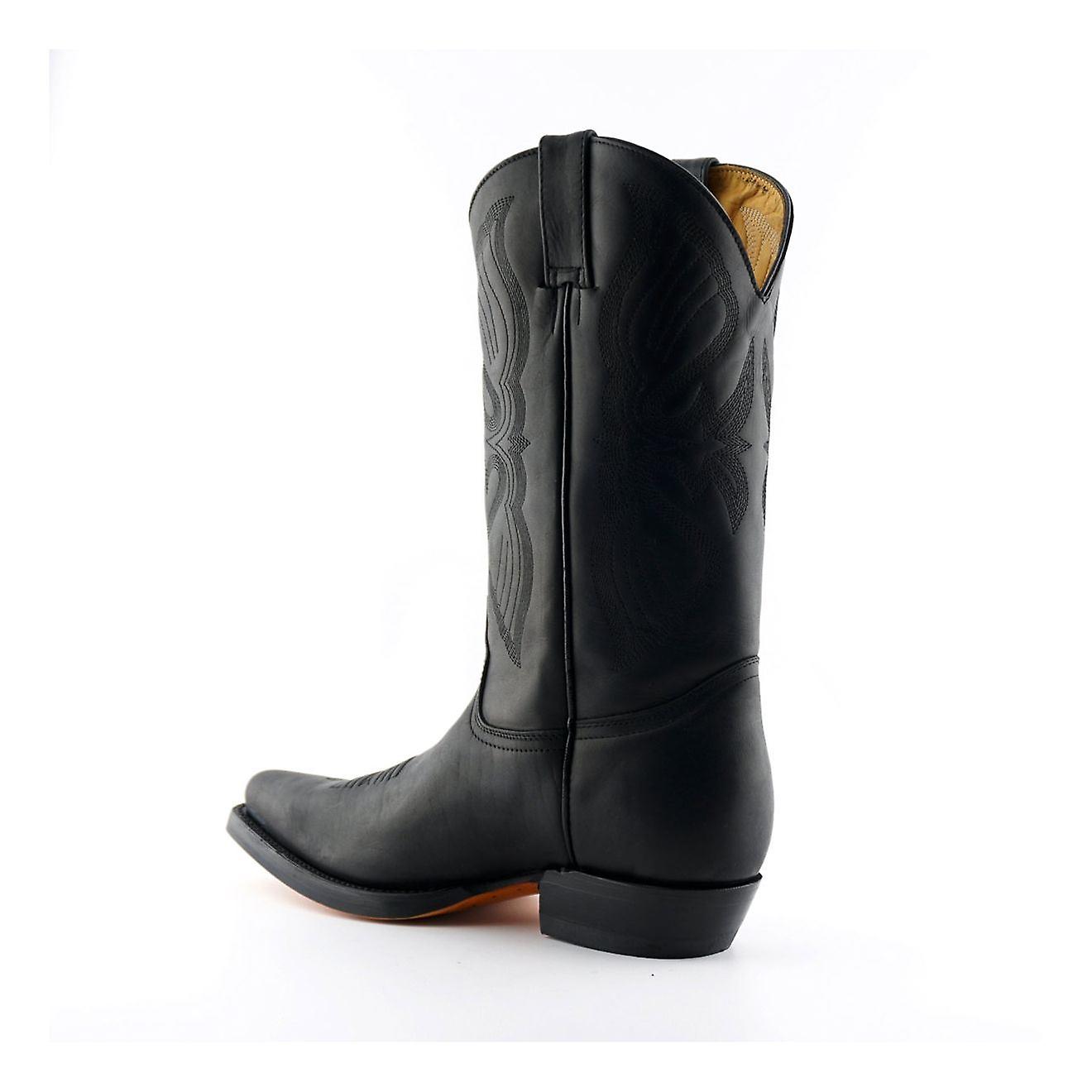Grinders Louisiana Herren Cowboystiefel, Dunkelbraun