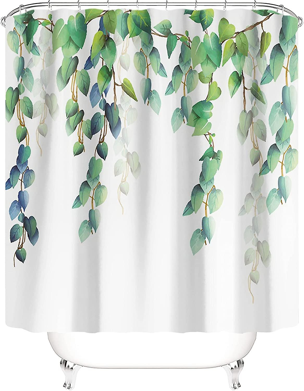 Polyester shower curtain Mildew resistant - Washable
