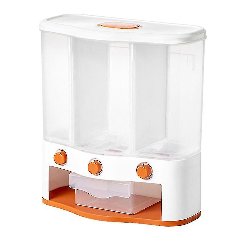 Mounted Ce Auto Dispenser Rice Stora Et Container Izer For Home Kit Dry Food N