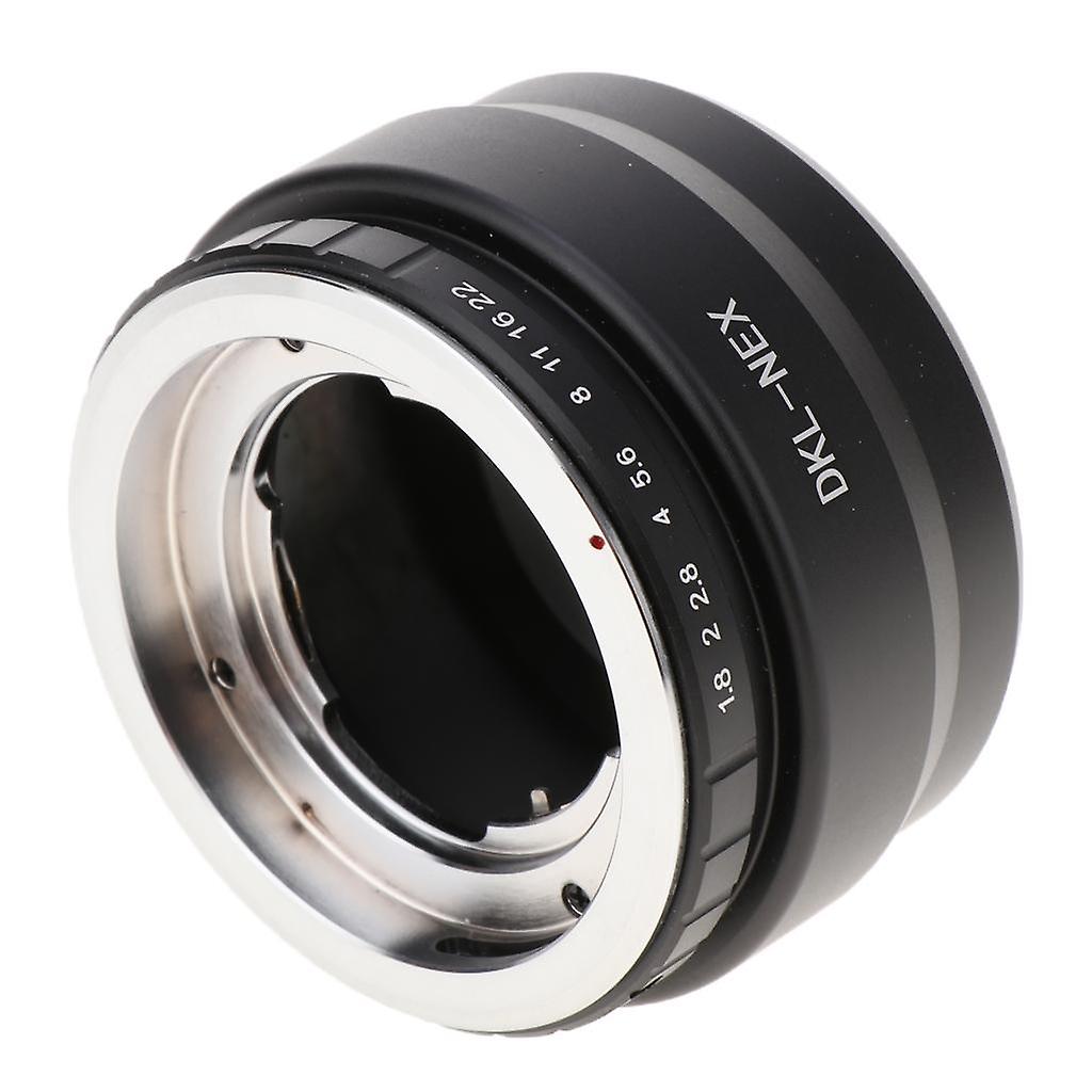 Camera DKL Lens Metal Adapter Manual Focus/Fixed Mount Accessory DKL-NEX
