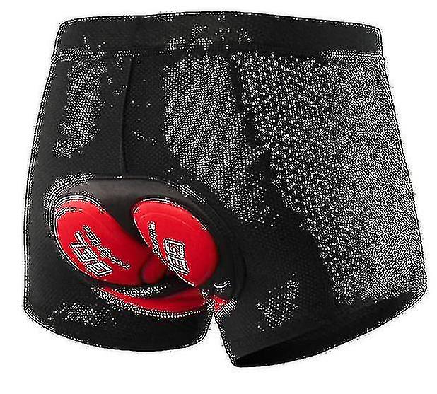 Nya cykelshorts för män 3d vadderad gel cykelbyxor andas cykelunderkläder cykelshorts