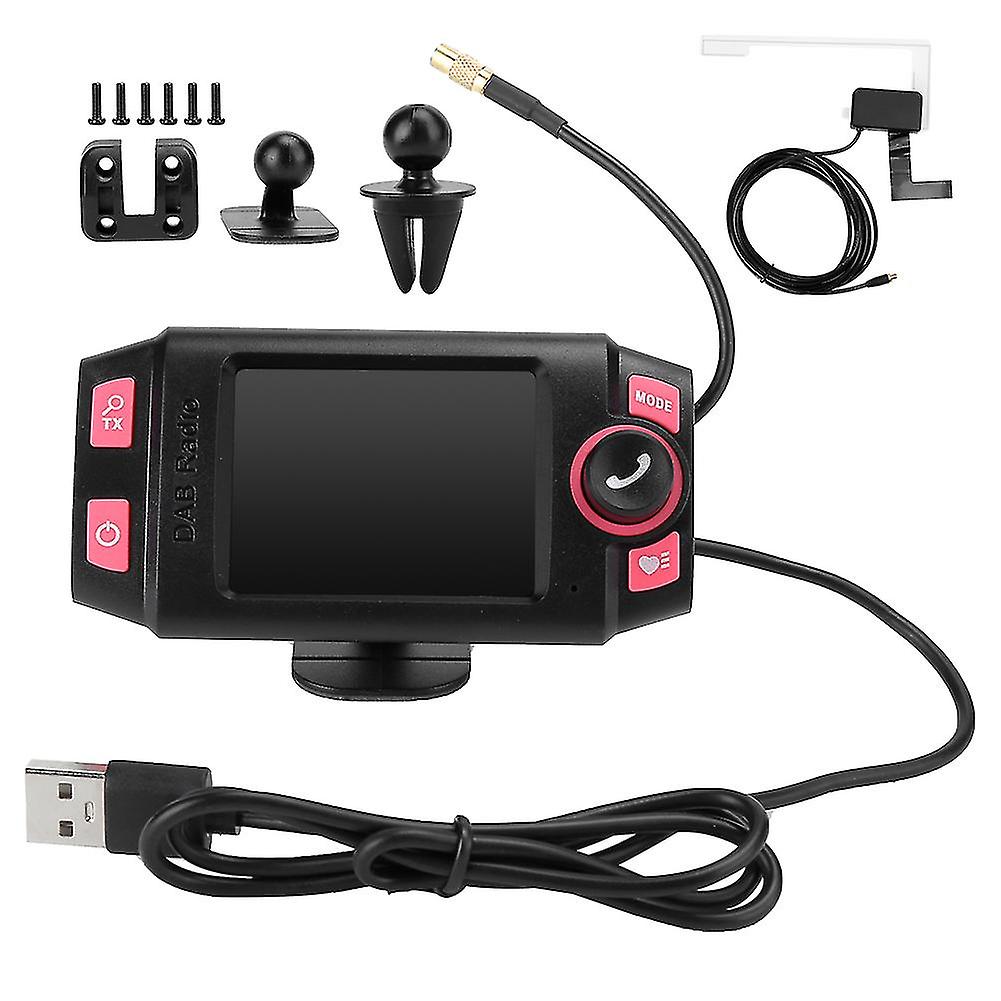 2.4 Inch Full Color Screen Lcd Screen Dab/dab Radio Picture Digital Broadcast Receiver