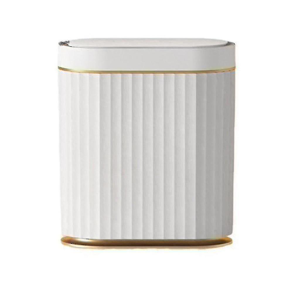 Smart Trash Can Capacity For Kitchen Bathroom Garbage Bin Automatic Induction Waterproof Bin With L