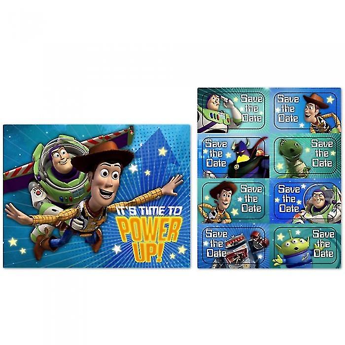 Ensemble d’invitations pour le jeu Toy Story Game Time (Pack de 16)