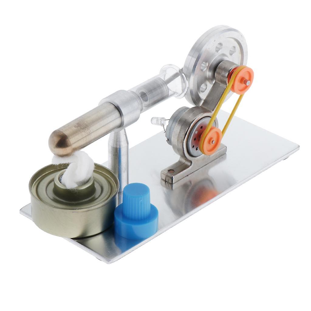 Mini Hot Air Stirling Engine Motor Model Educational Physical Science Kits