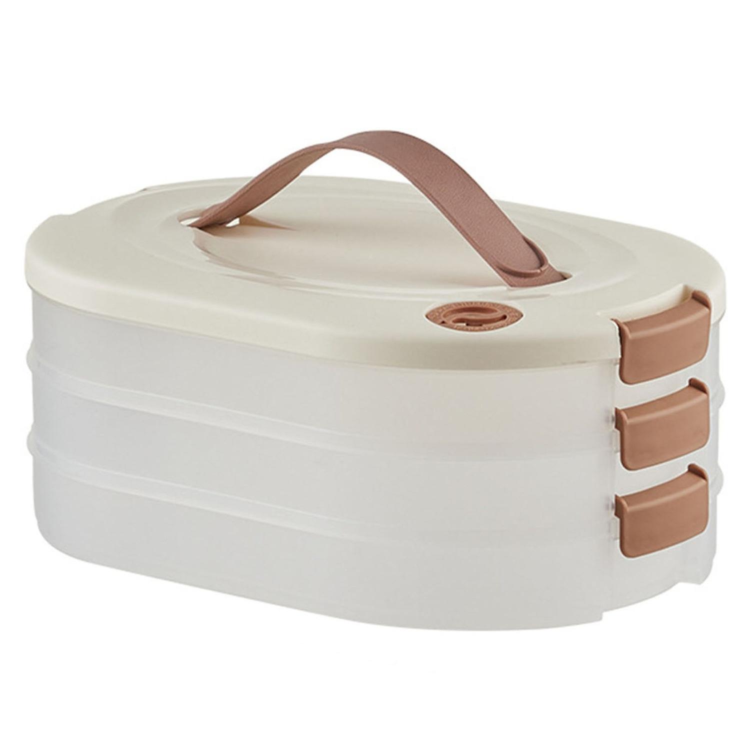 Dumpling Storage Box Stackable Transparent Large Capacity Food Grade No Odor Lock Design Fridge Dump