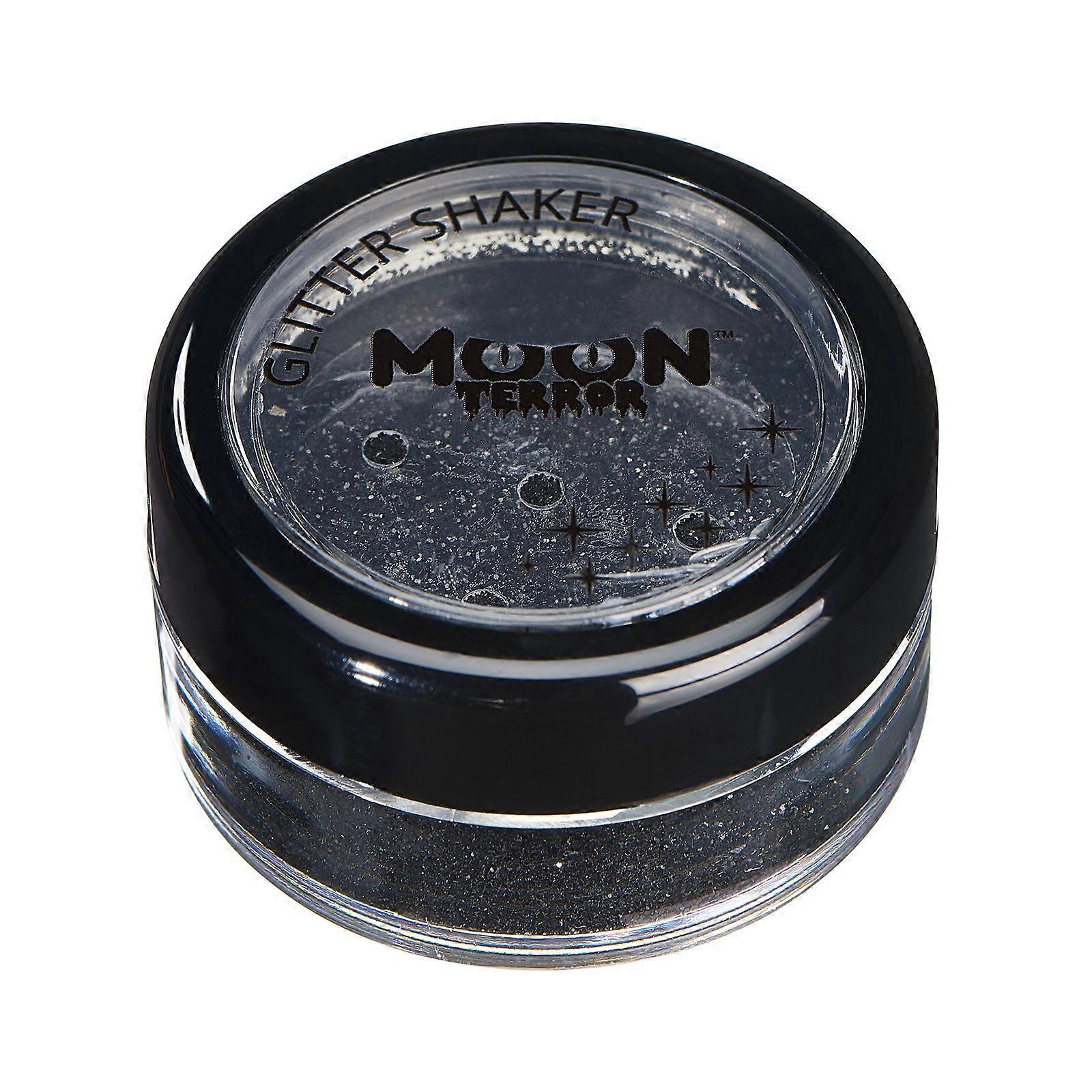 Moon Terror - Halloween Glitter Shakers - Midnight Black