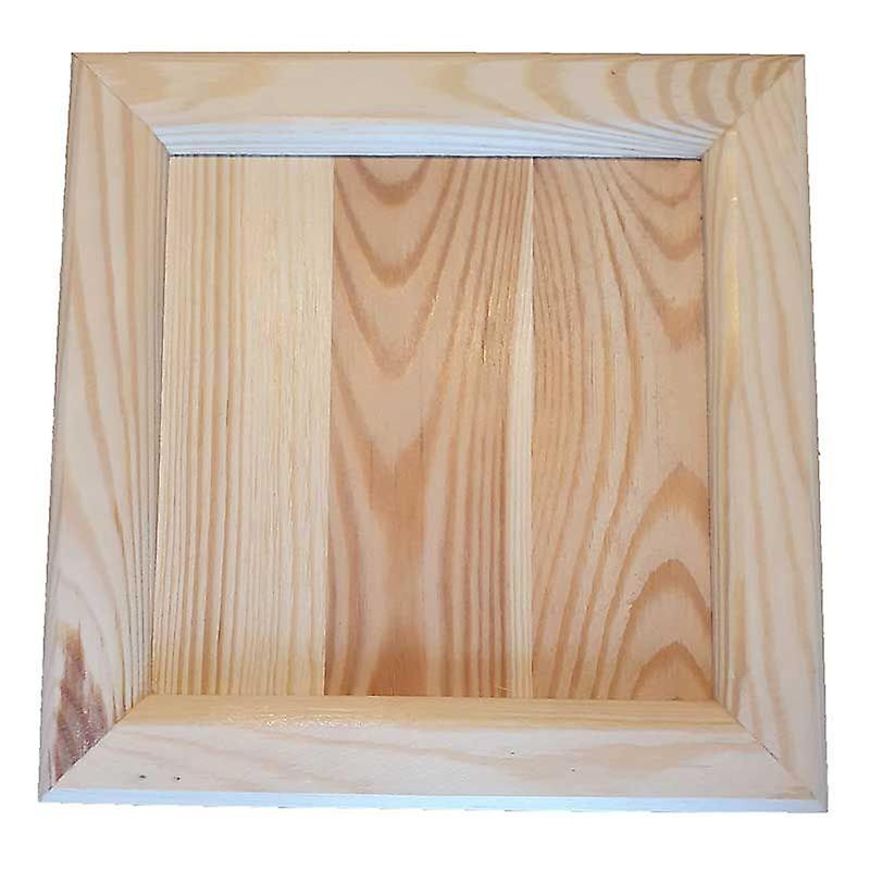 Square wooden frame - 21.5 x 21.5 cm