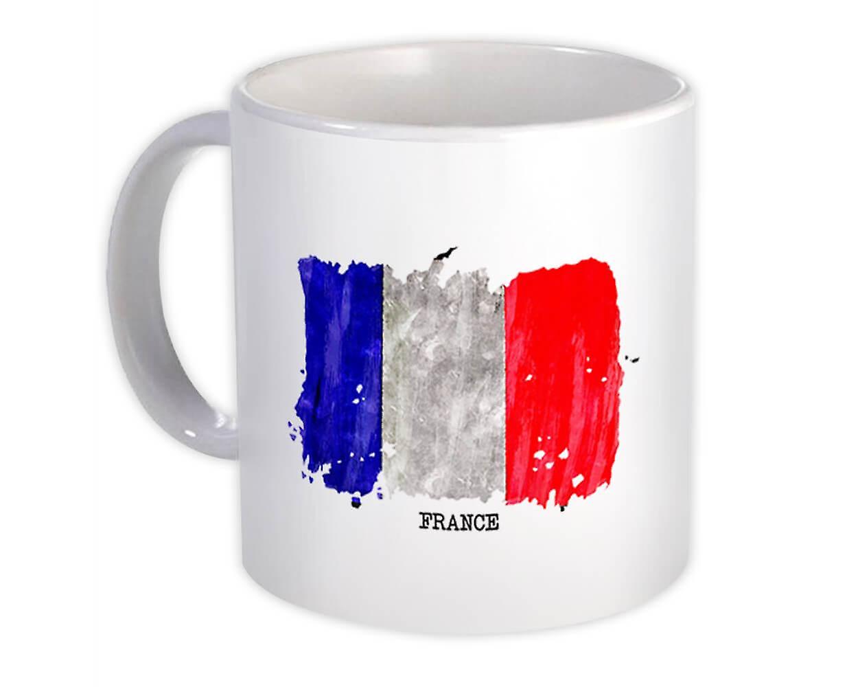 Presentmugg: Frankrikes flagga Europa