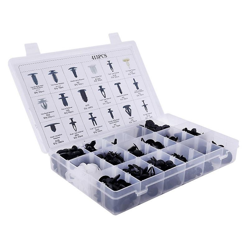 Car Retainer Kit Plastic Fastener Rivet Clips
