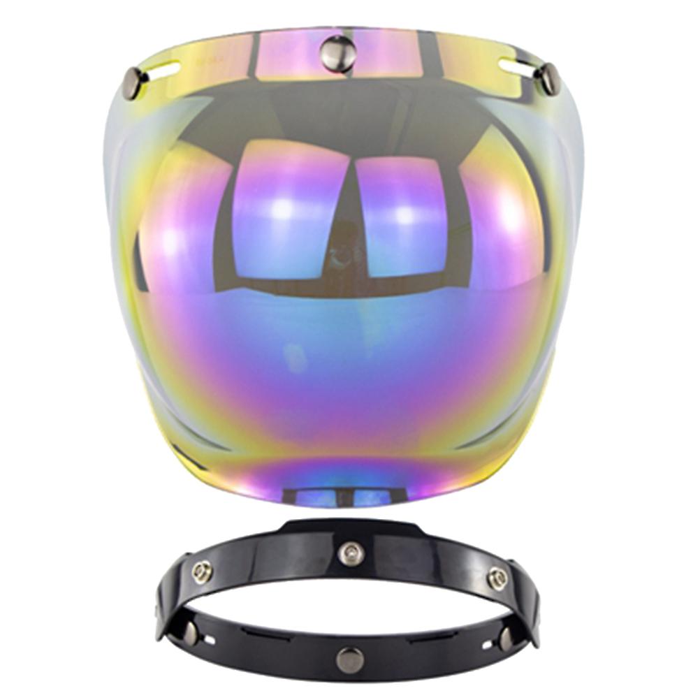 Open Face Helmet Visor for Motorcycle Helmet, Bubble Visor, Bubble Shield, Motorcycle Helmets Accessory