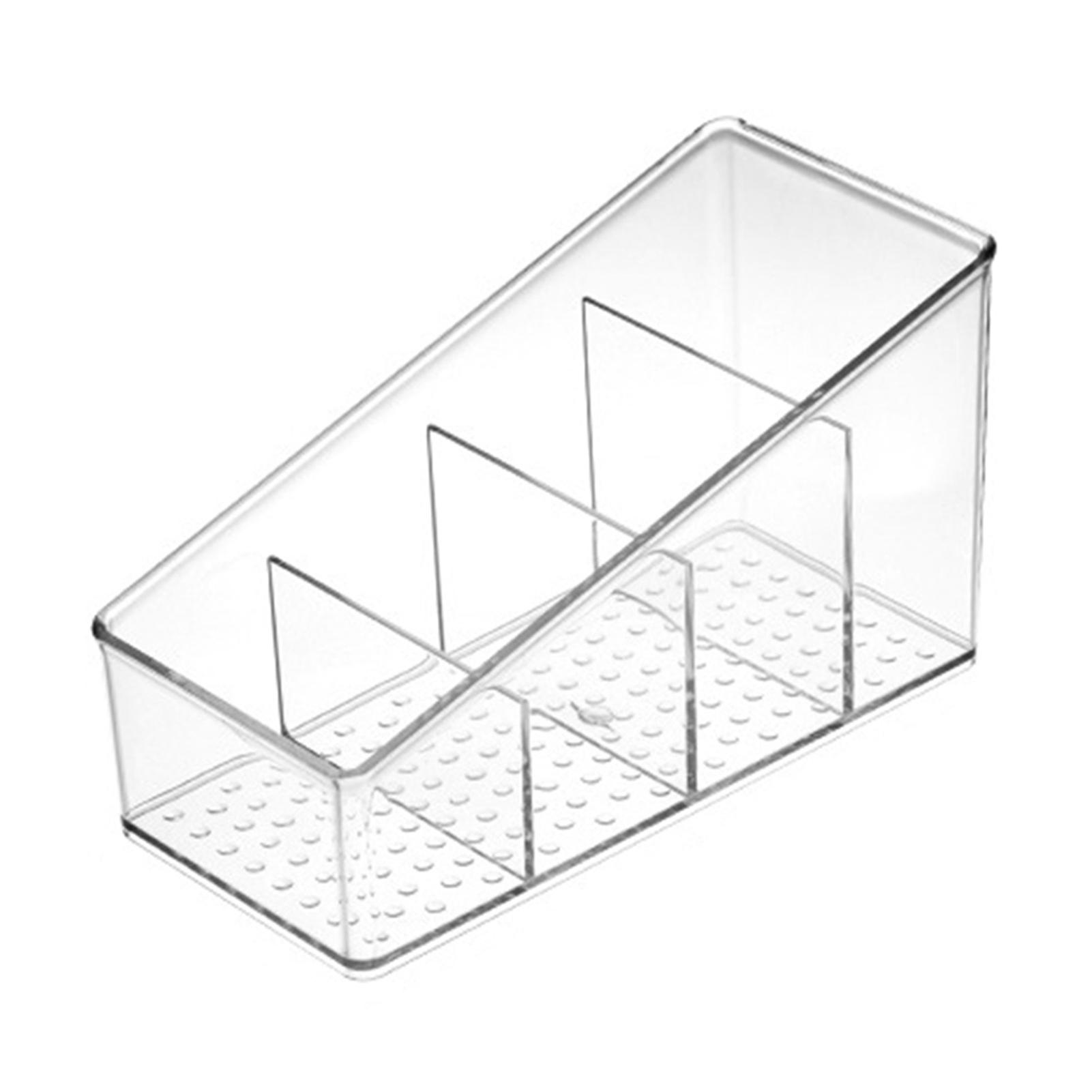 Make Up Storage Box Transparent Desk Organiser for Brushes Eyeliner Lipstick