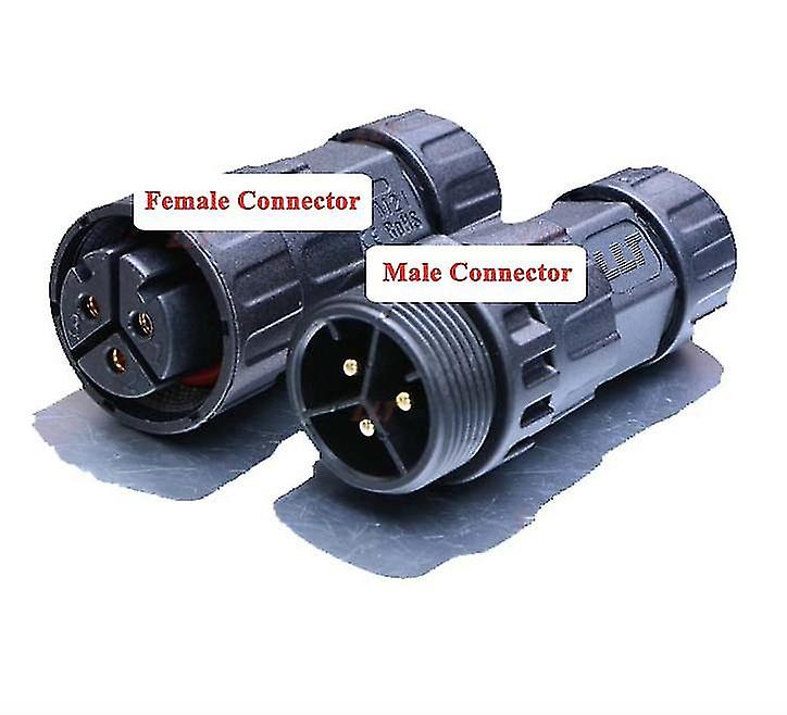 Power Inverters 3pin M25 Male Or Female Connector For Sg Series Micro Inverter