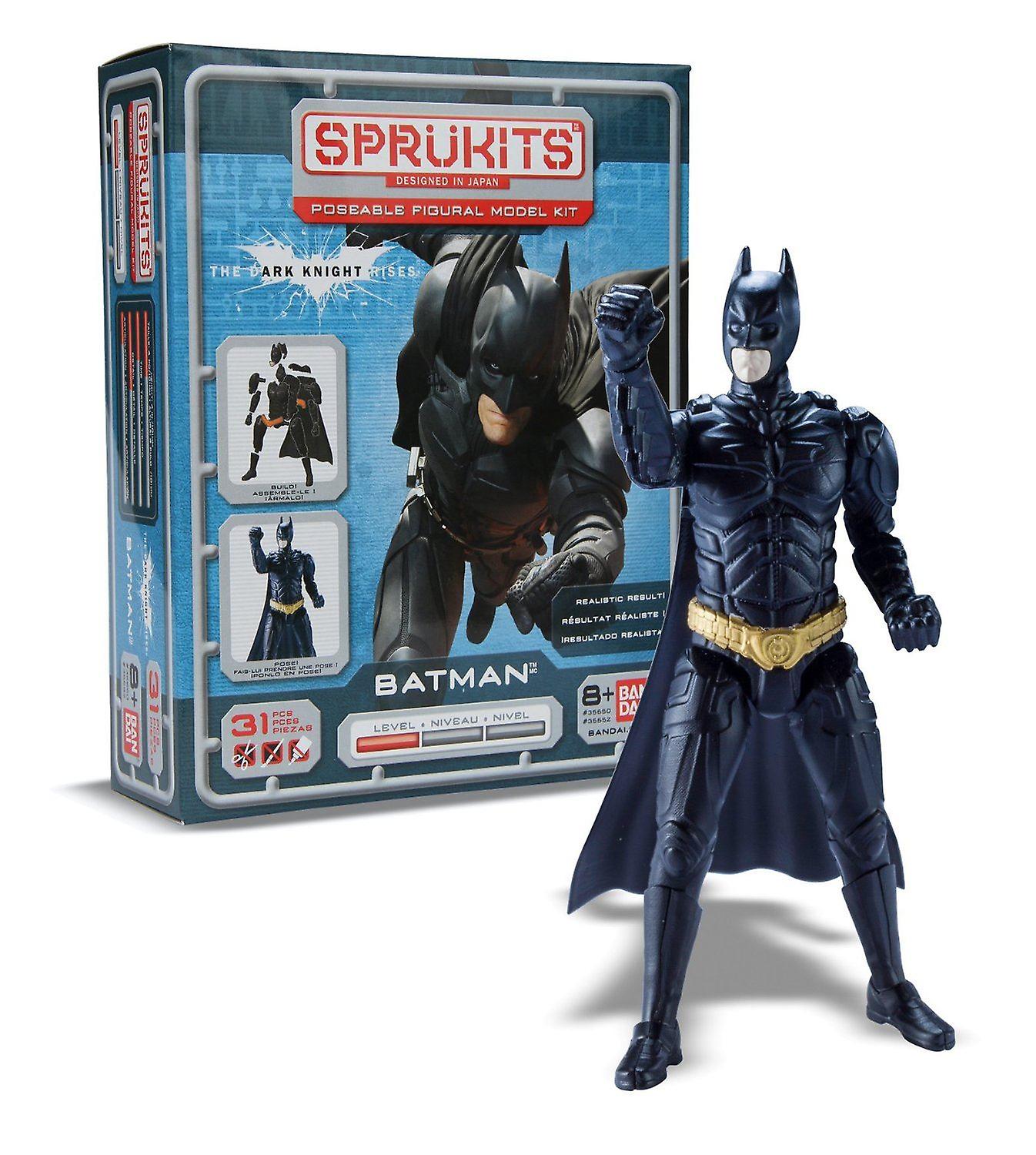 Sprukits Level 1 Batman Dark Knight Rises Figure Model Kit
