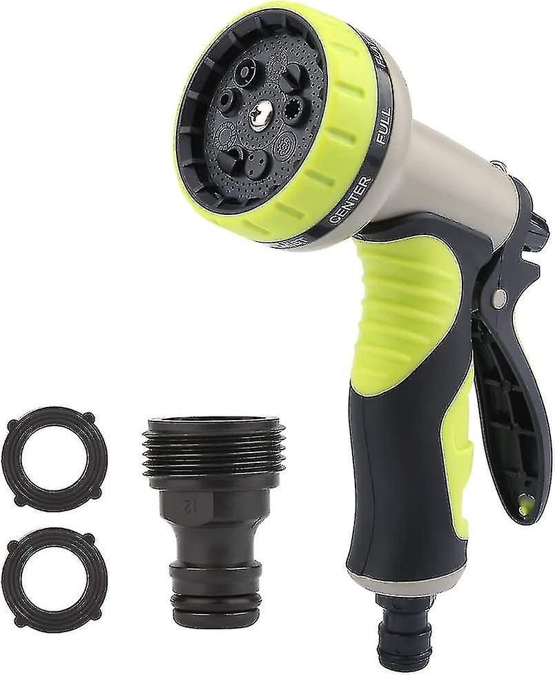 9-Nozzle Multifunction Garden Hand Shower Spray Gun