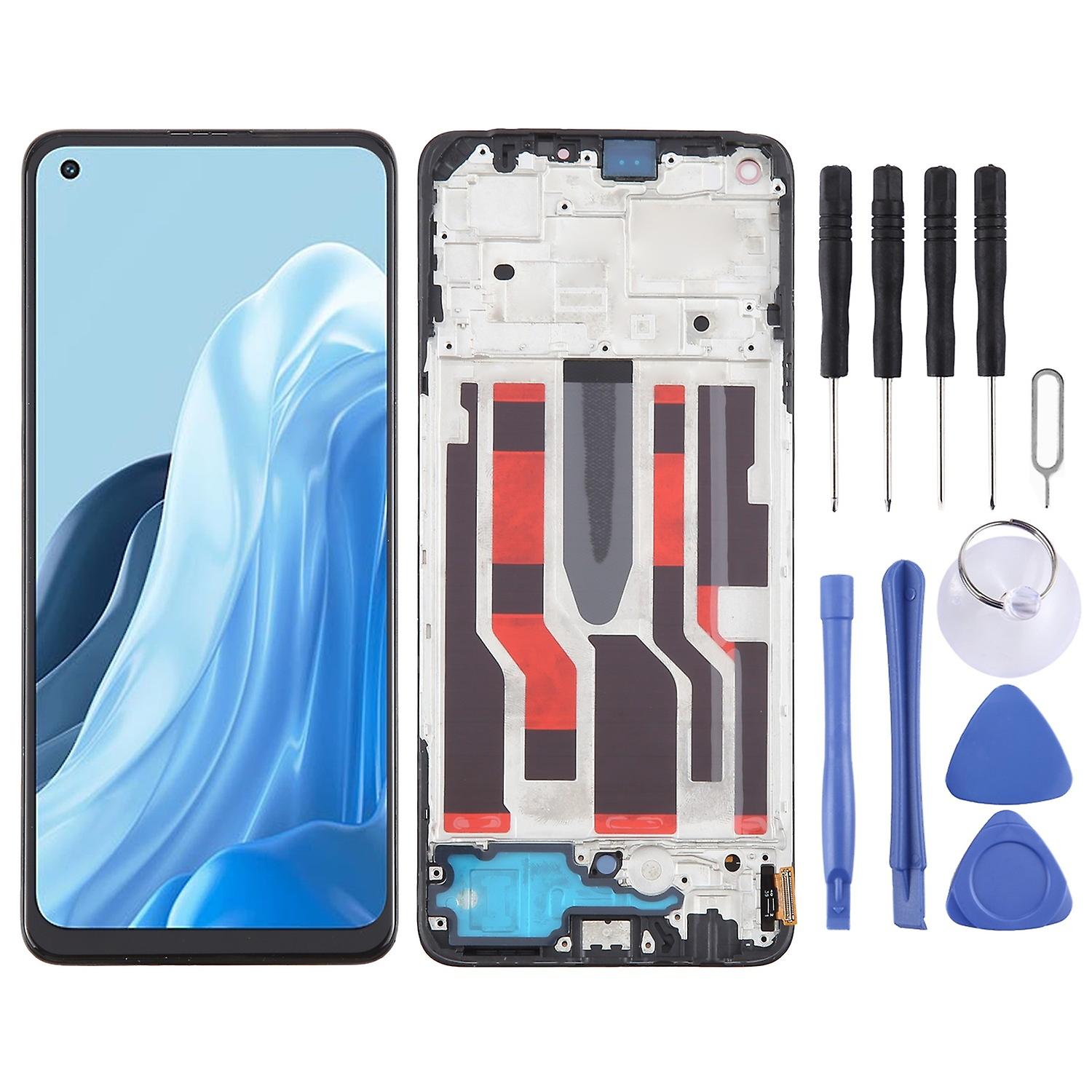 LCD OLED con cornice per OPPO Reno8 Lite 5G