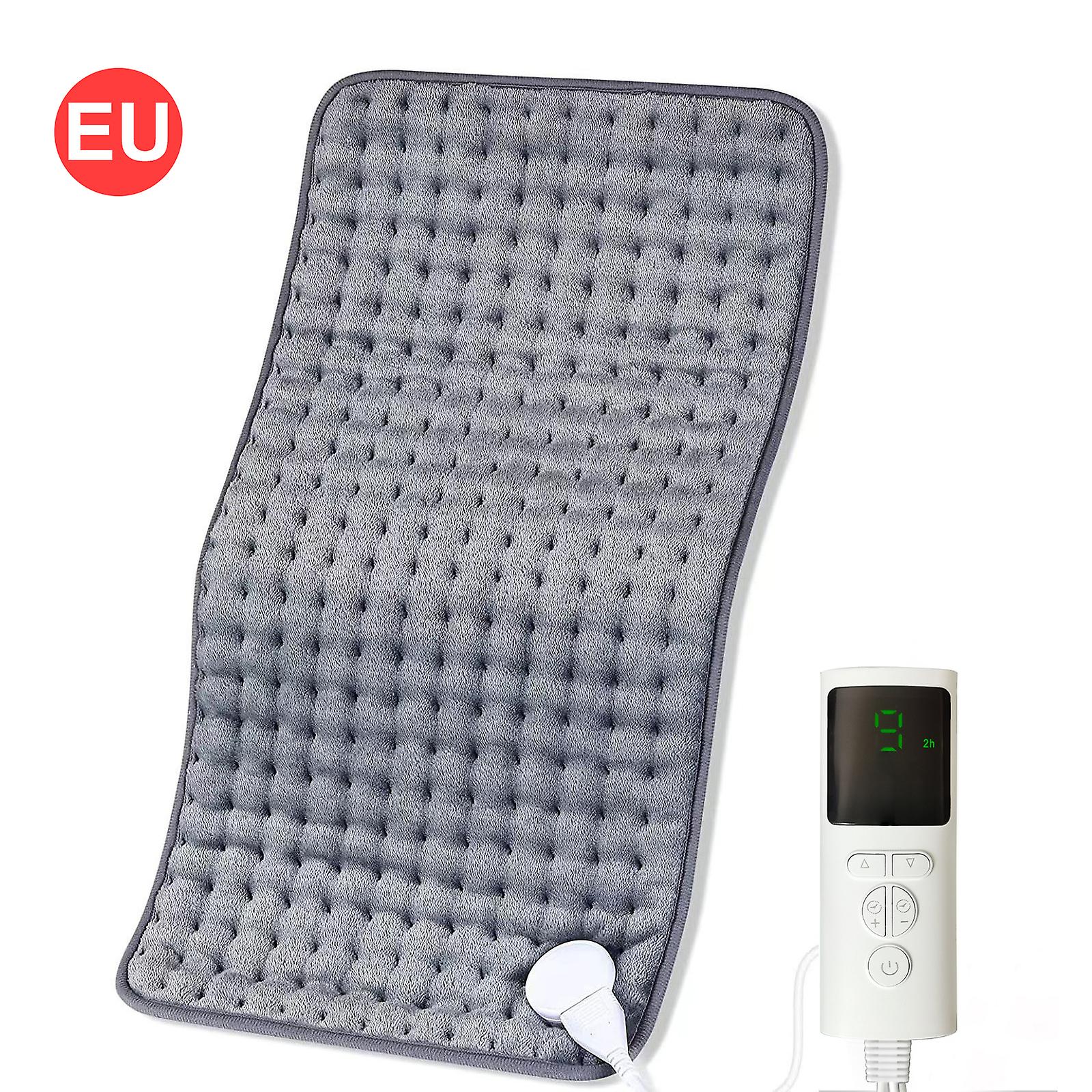 כרית חימום חשמלית שמיכת טיימר פיזיותרפיה כרית חימום לכתף צוואר גב עמוד השדרה הקלה על כאבי רגליים 9 הילוכים חורף חם