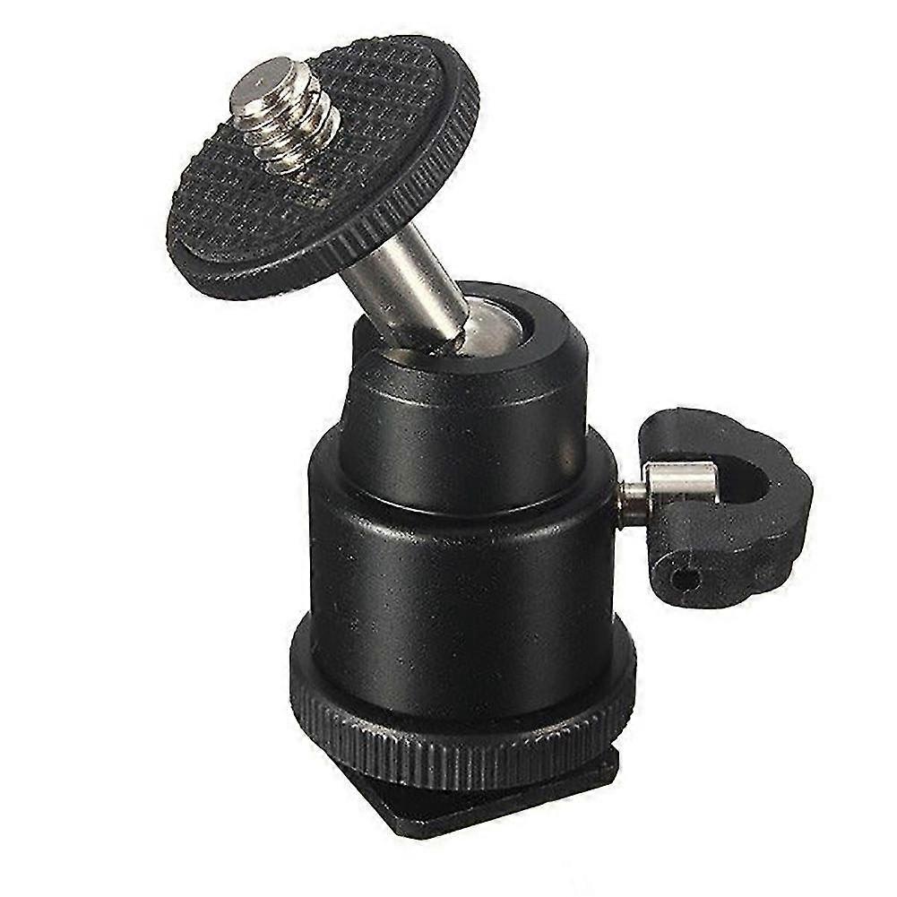 Mini Cradle Ball Head Holder with Lock Camera Tripod LED Light Bracket Mount