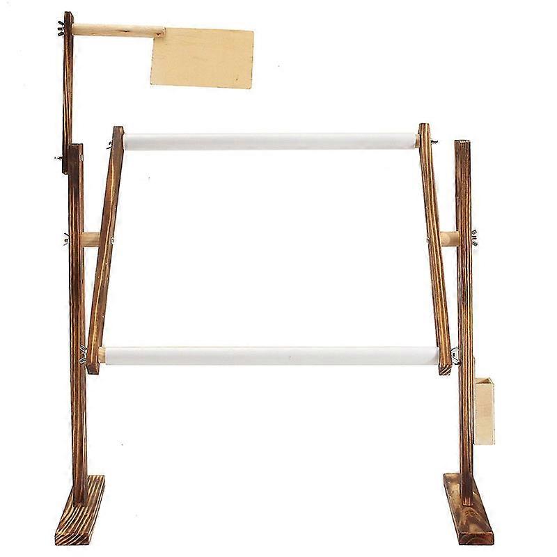 Solid Wood Cross Stitch Rack Adjustable Stand Desktop Cross Stitch Embroidery Frame
