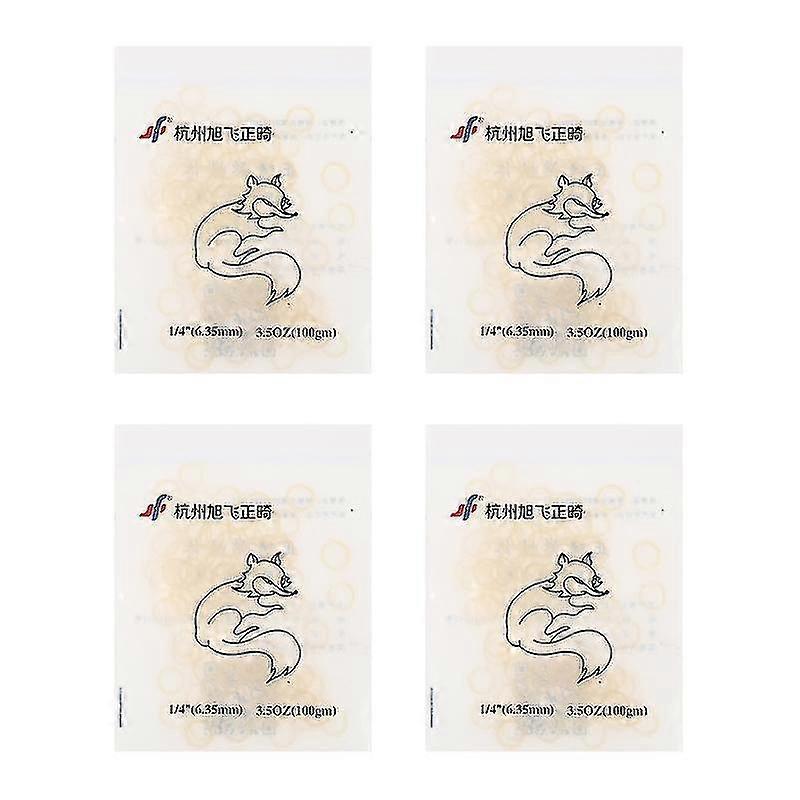 4パックブレース矯正ゴムバンド歯科用品