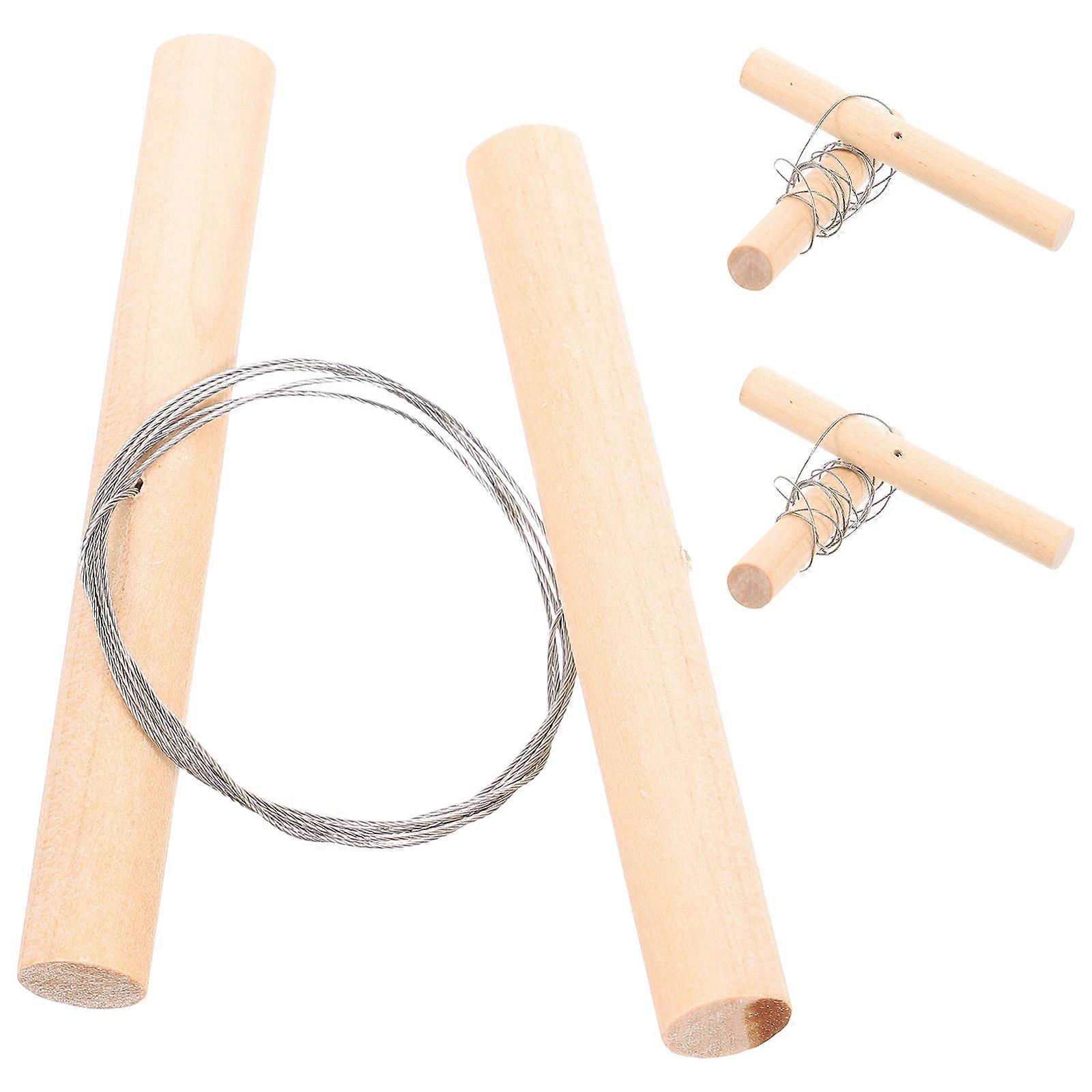 3pcs Manual Clay Practical Steel Wire Cutters Practical Pottery Sculpting Tools