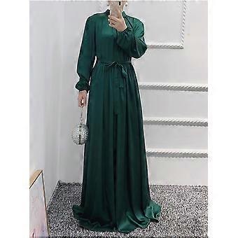 sachin and babi light blue dress Satin Emerald Green Muslim Engagement Dress 22460ZY main image 0