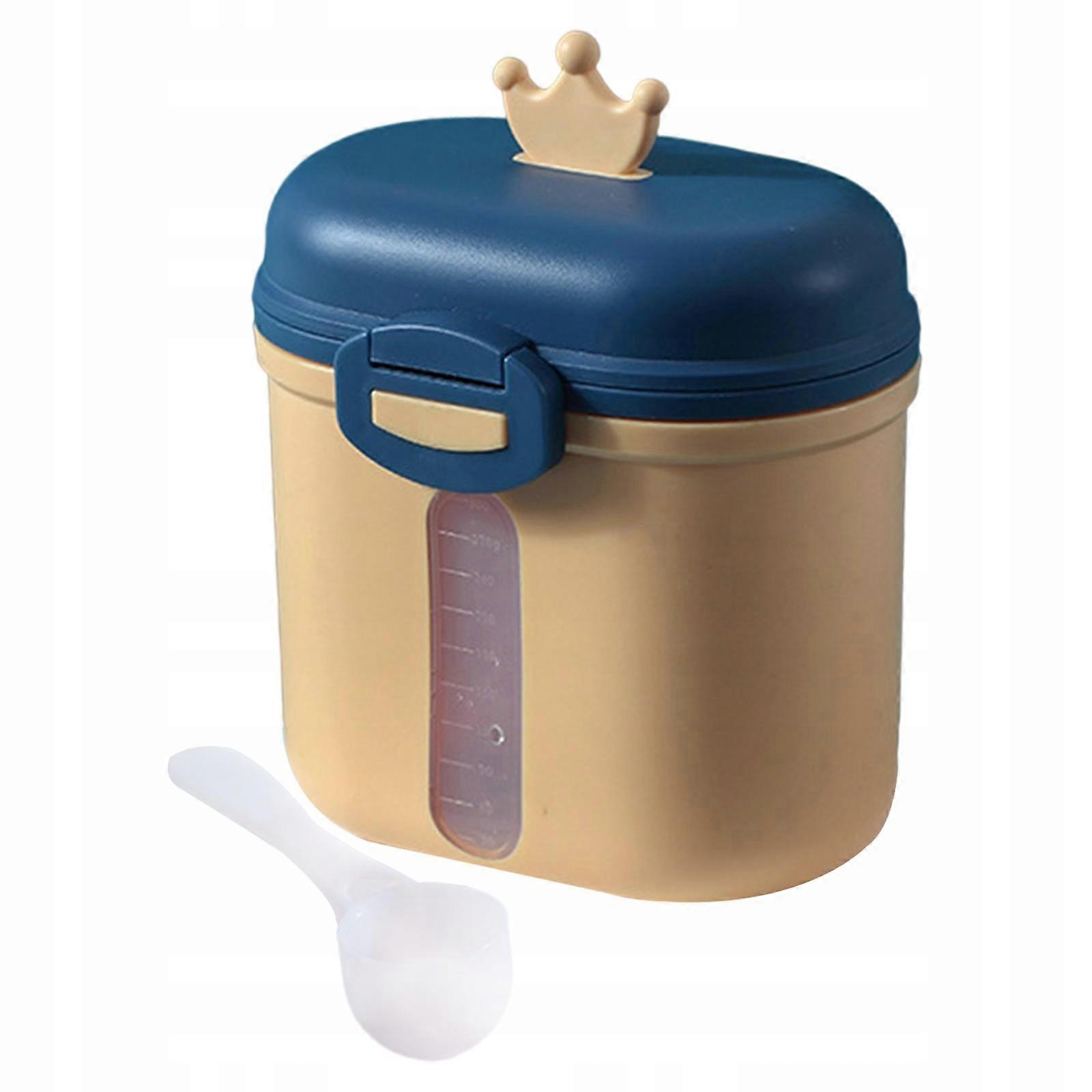 Scatola di latte in polvere cartoon chiusa con