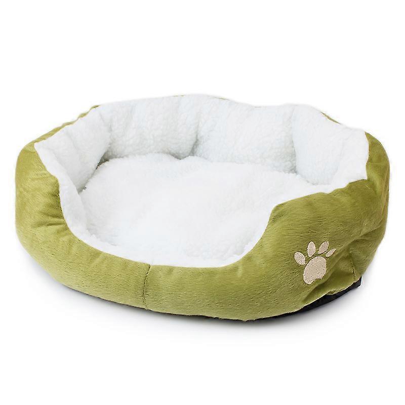 50 *40cm Soft Fleece Cat House Vinter Hundeseng Hvalpemåtte Varm Kæledyrsseng P Til Lille Kæledyr