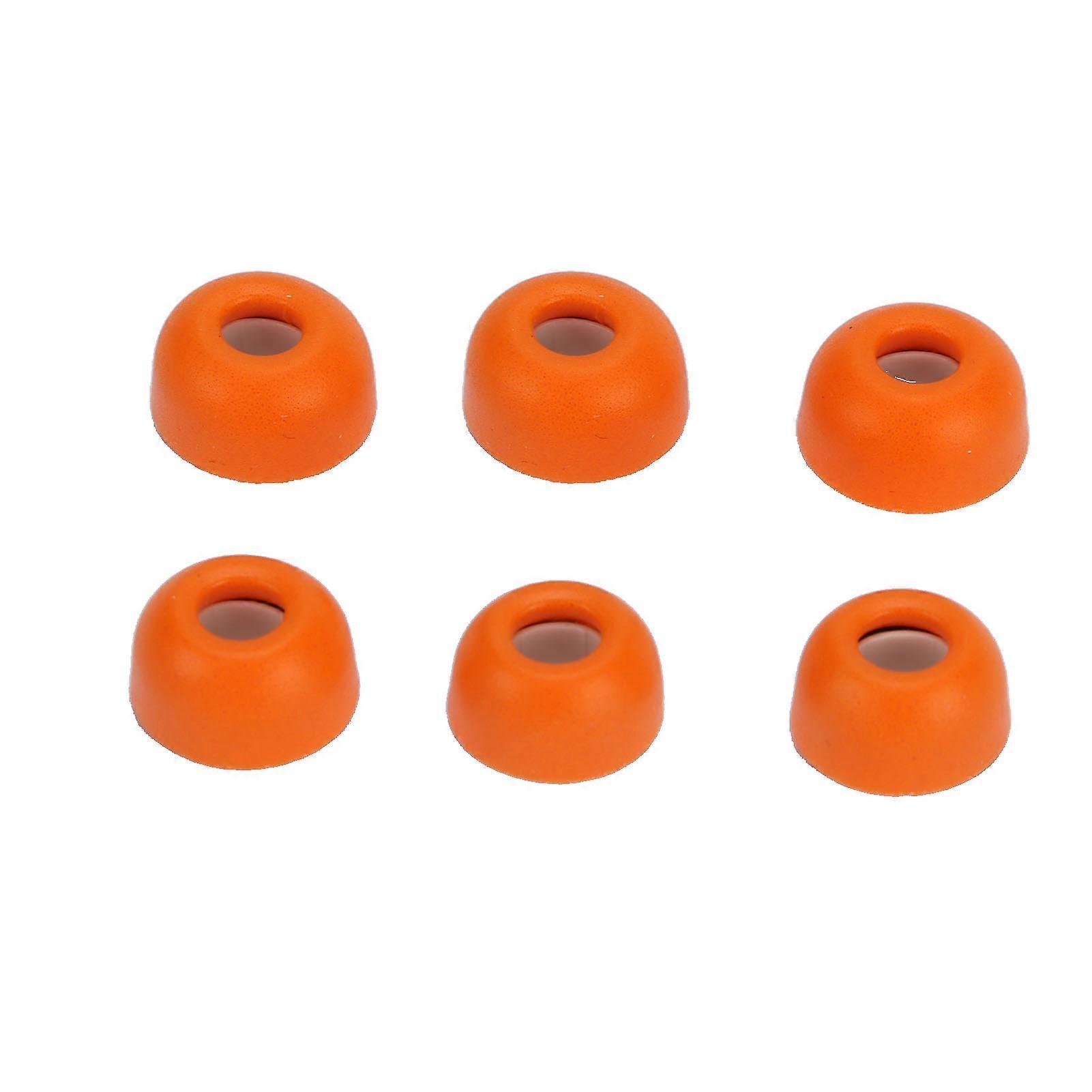 6pcs Replacement Eartips Soft Memory Foam Breathable Noise Reduction Ear Tips For Ios Pro Earbuds