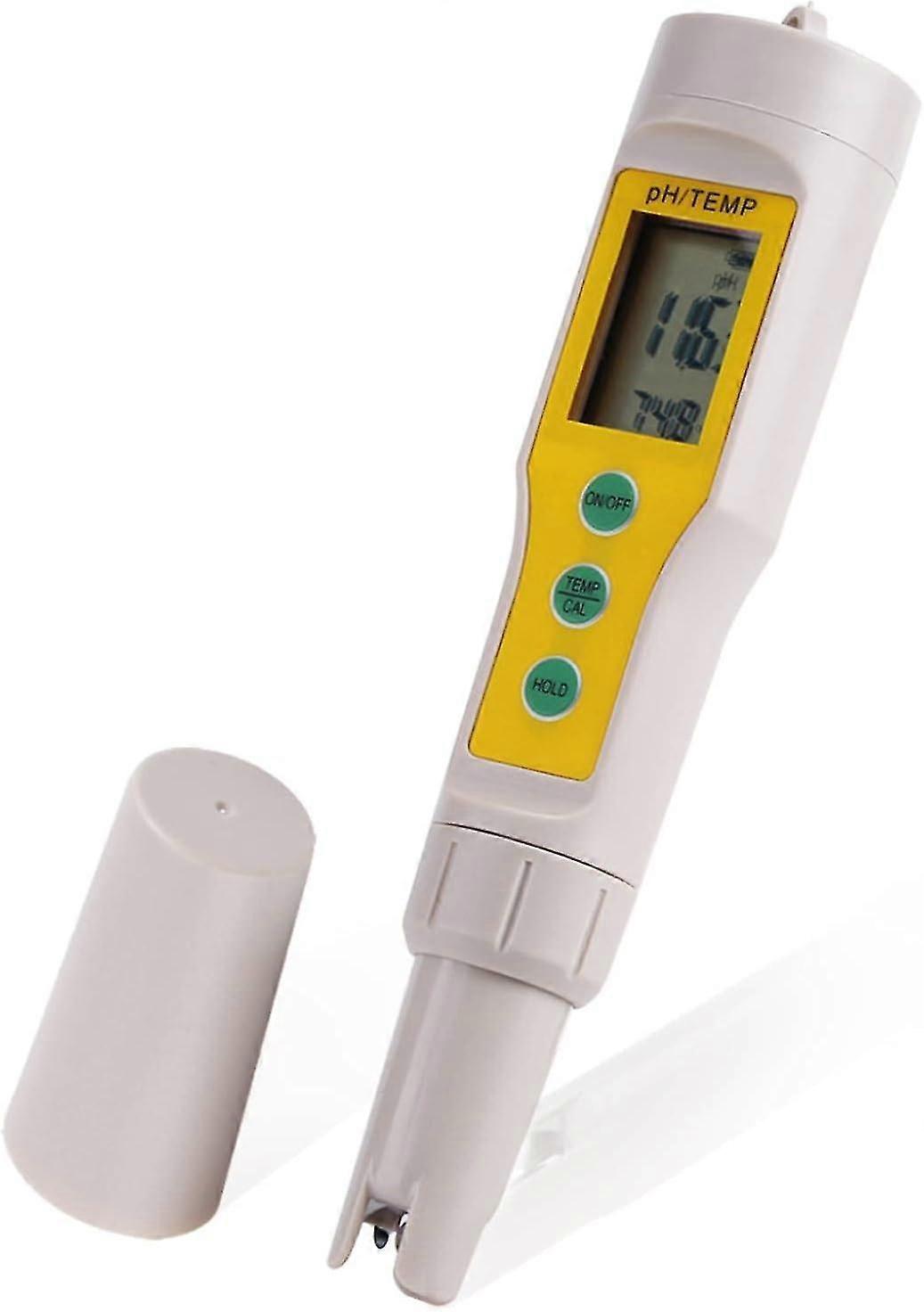 Electronic PH Tester, PH EC Temperature 4 In 1 Set Digital Tester with LCD Display Test for Swimming Pool, Aquarium, Pond, Swimming Pool