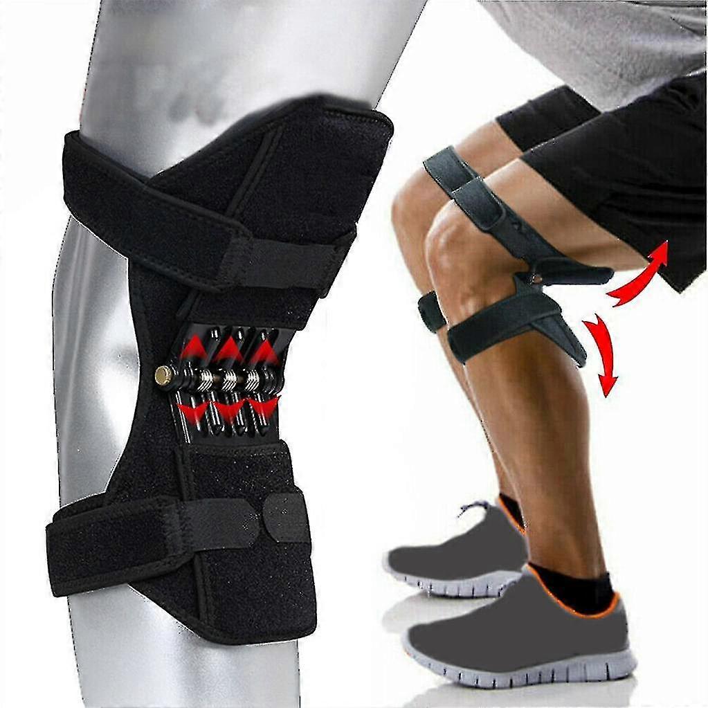 2 stk Knæbeskyttelse Booster Joint Support Pads Knæstøtte Knæ Bandag