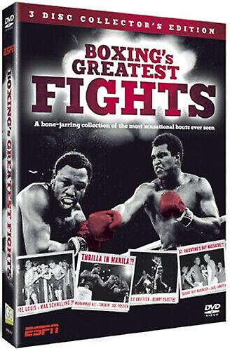 Boxings Greatest Fights DVD (2011) Muhammad Ali cert E 3 discs - Region 2
