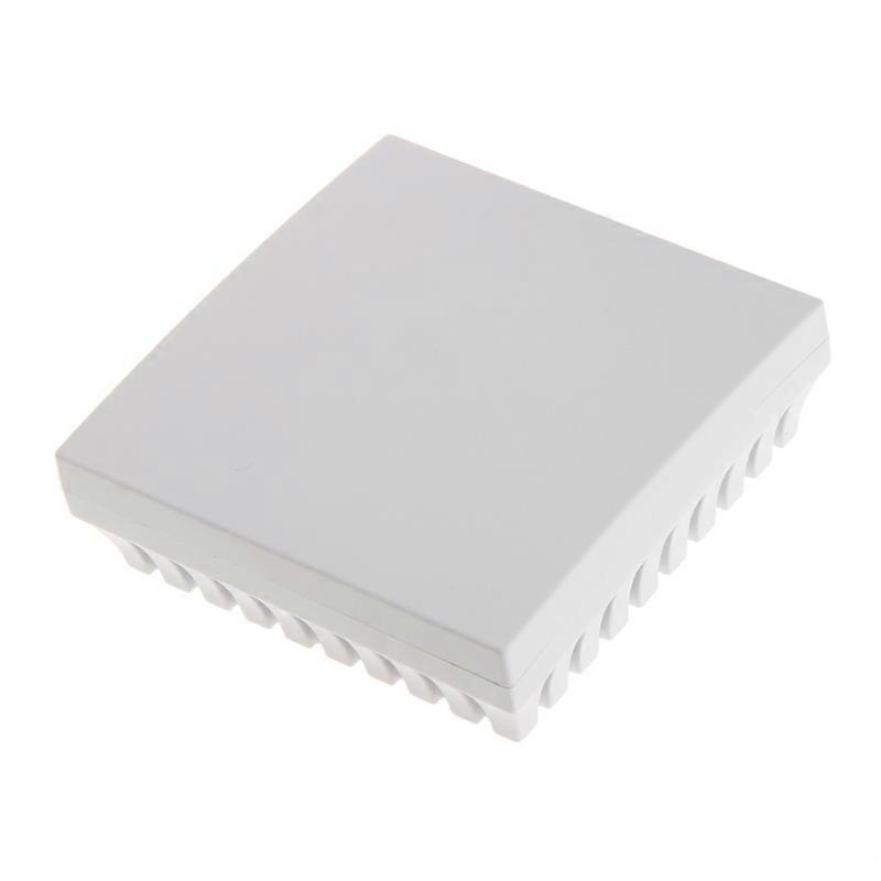 Smoke Sensor Power Enclosure Plastic Junction Box Rectangle DIY Preventive Box