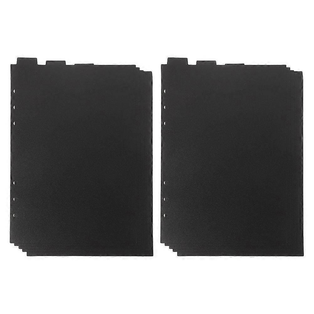 10Pcs Book Binder Divider Notepad Divider Detachable Divider Notebook Page Divider