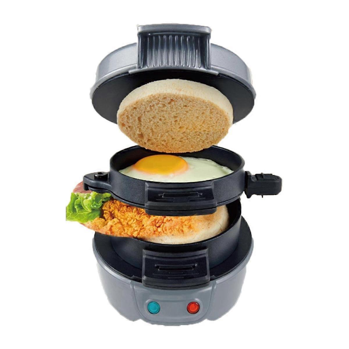 Hamburger Press Patty Maker Hamburger Press Multifunktions-Burger-Maker für mit Eiern gefüllte Burger Rindfleisch-Burger EU-Stecker B