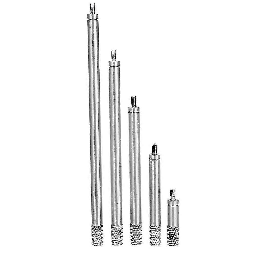 5Pcs Dial Digital Indicator HSS Indicator Dial Rod Extension Stem Rod Set M2.5 20 40 60 80 100mm El