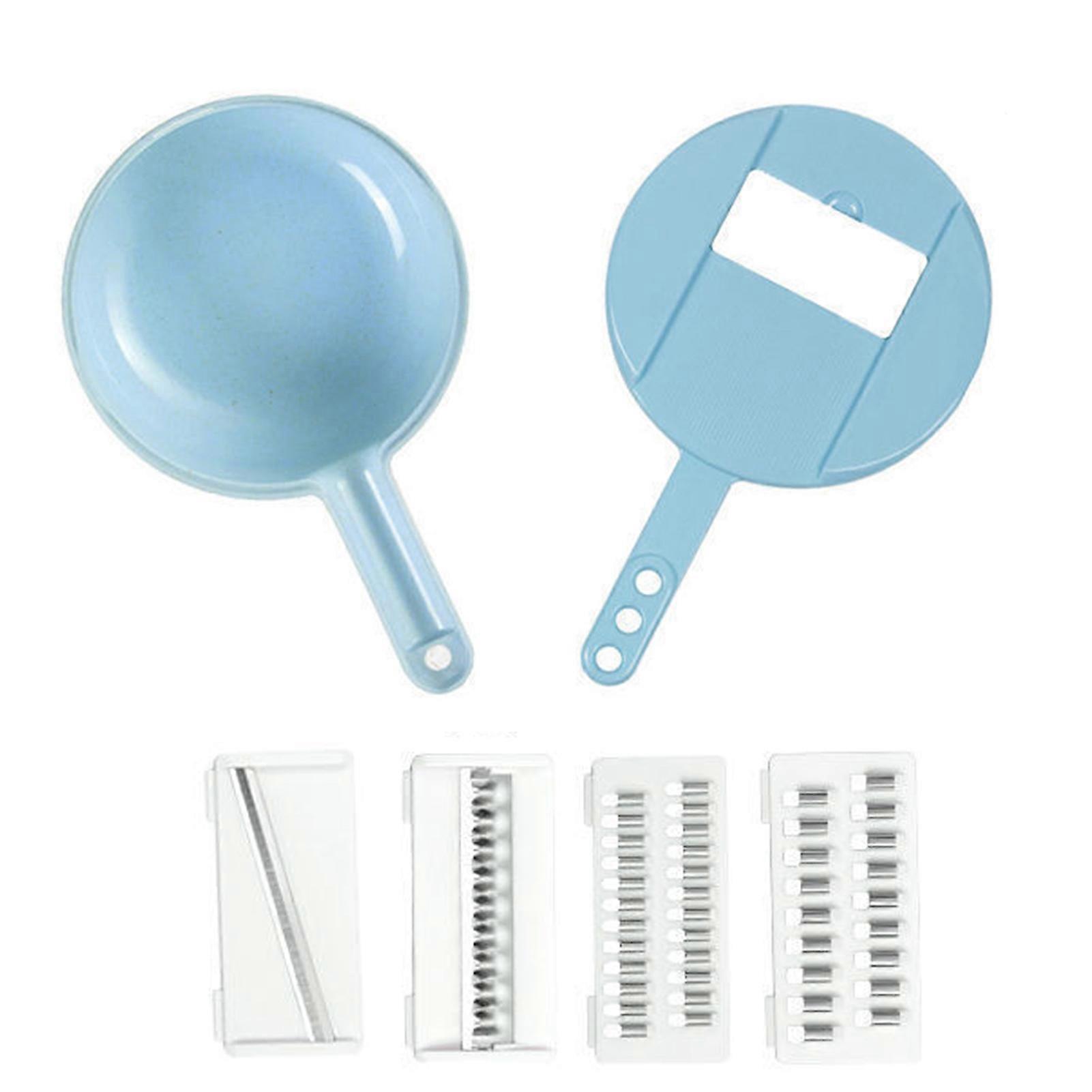 6/12 Piece Multifunction Food Chopper Set Household Manual Chopping Tool for Home Kitchen