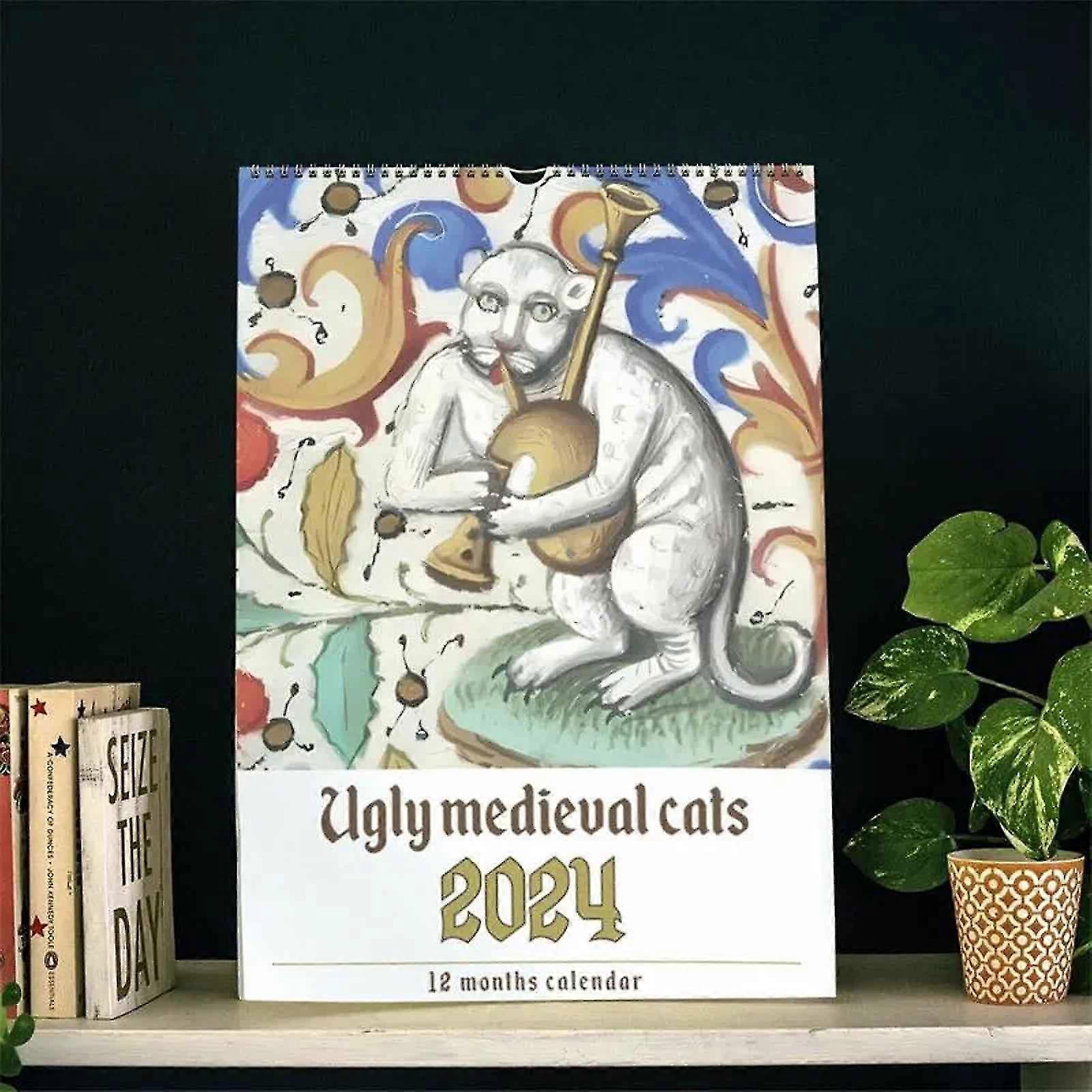 The New Year Weird Medieval Cats