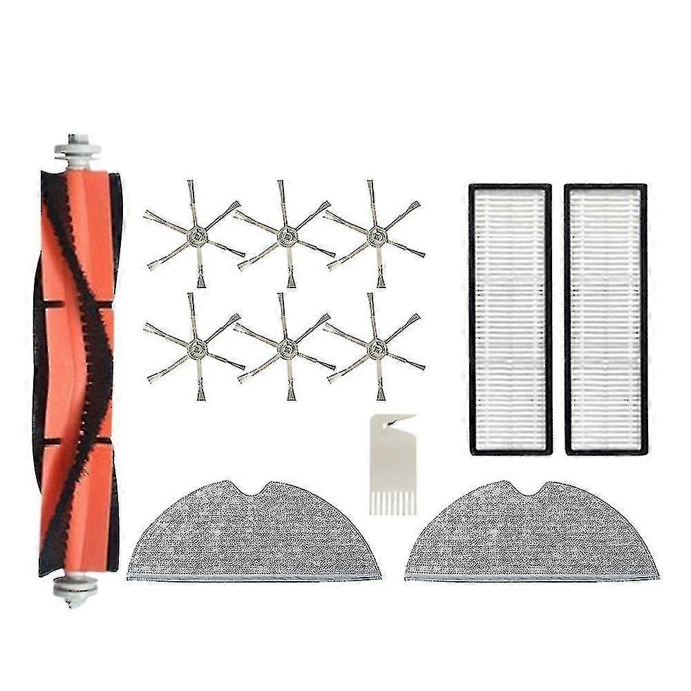 12pcs Replacement Parts Compatible With Xiaomi Mijia 2c Robot Vacuum Cleaner Kit