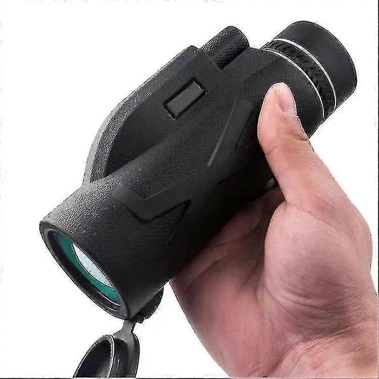 Hd80x100 Monocular Telescope, Bak4 Prism Monocular Telescope For Adults Kids, Compact Portable For Birdwatching