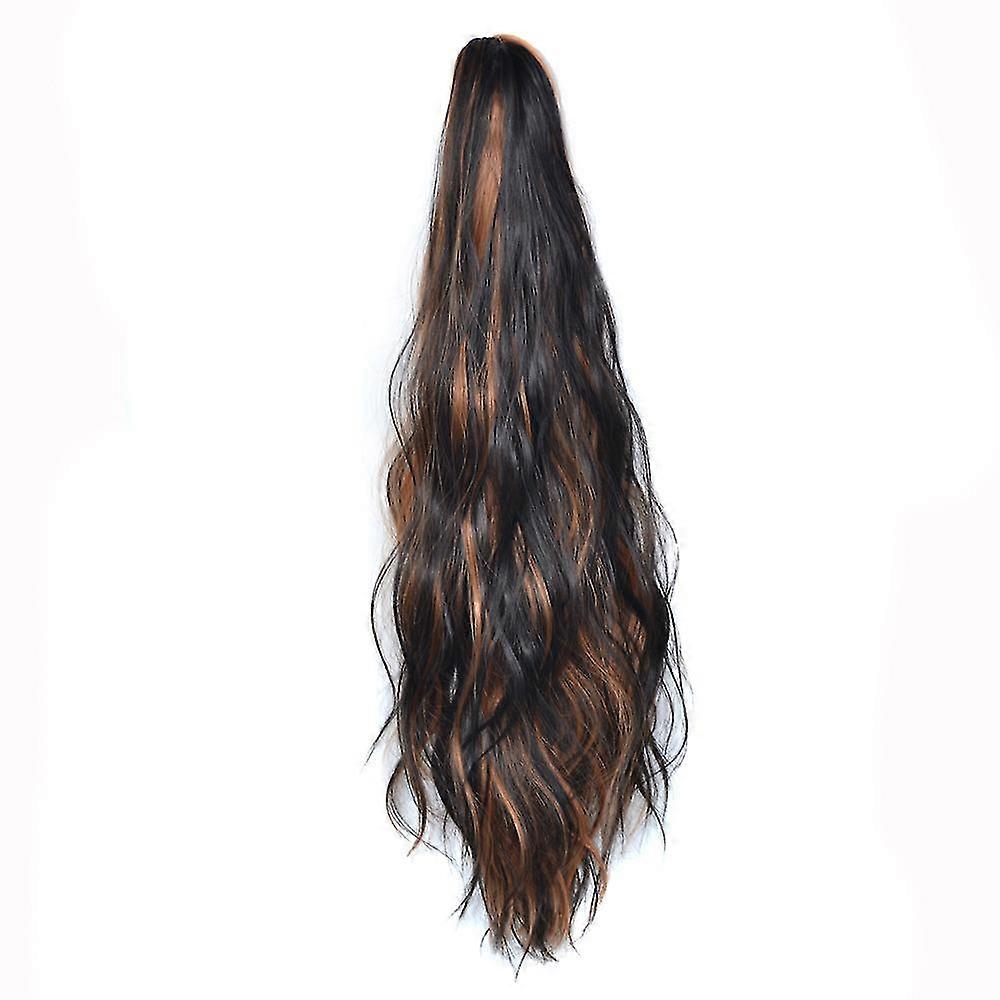 Wig Clip Ponytail Mid-length High Temperature Silk Wig Sweet