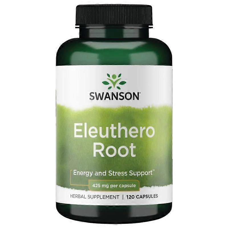 Swanson Eleuthero Root 425mg Capsules 120