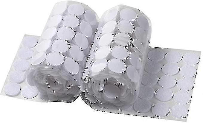 500pcs Hook And Loop Sticky Back Dots Tapes, Double Sided Sticky Pads Self Adhesive Coins, 250 Pairs 2cm Diy Stickers