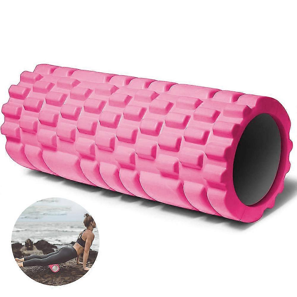 Foam Roller - Medium Density Deep Tissue Massager,pink,33cm