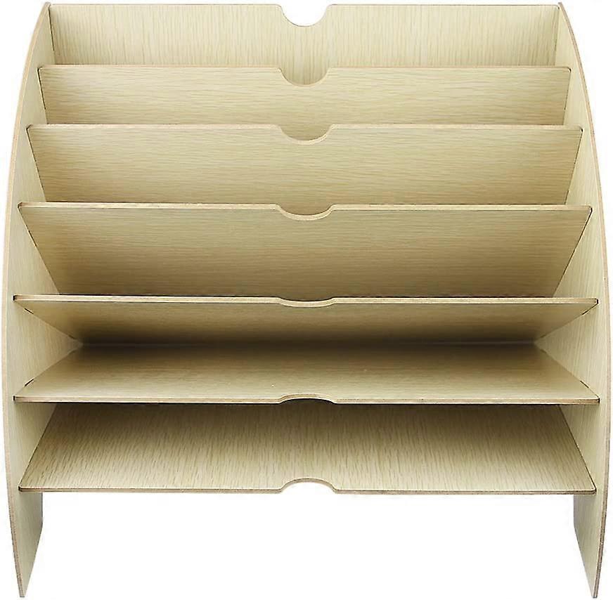 Organizzatore di file, smistatore di file in legno (36,5 * 28 * 28 cm)