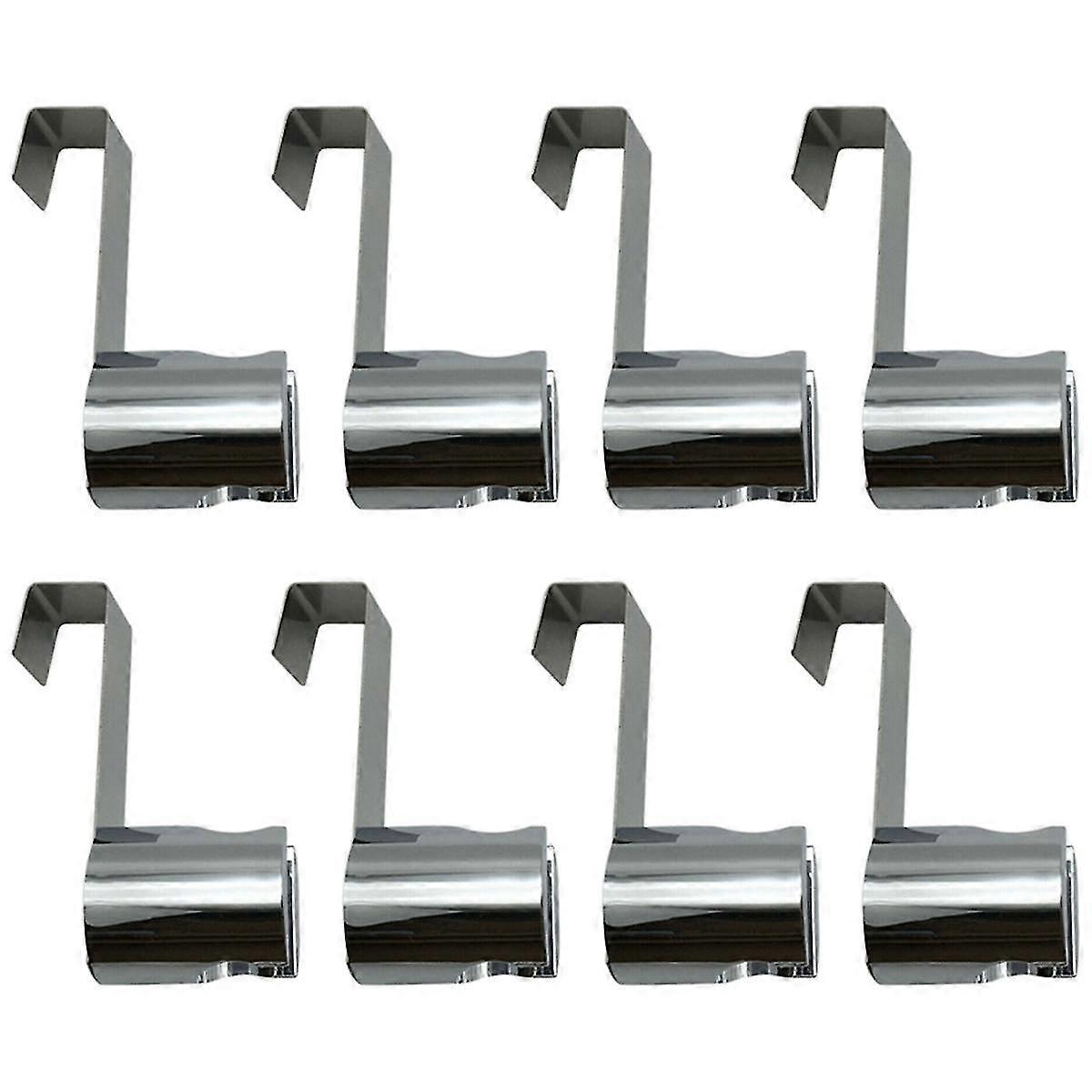 8 st spruthållare med toalettfäste för bidéspruta