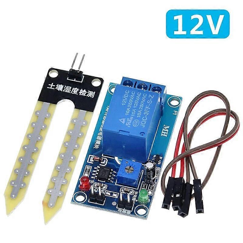 Capacitive Soil Moisture Sensor Module / Soil Humidity Digital Display Relay Control Module Automatic Watering For Arduino