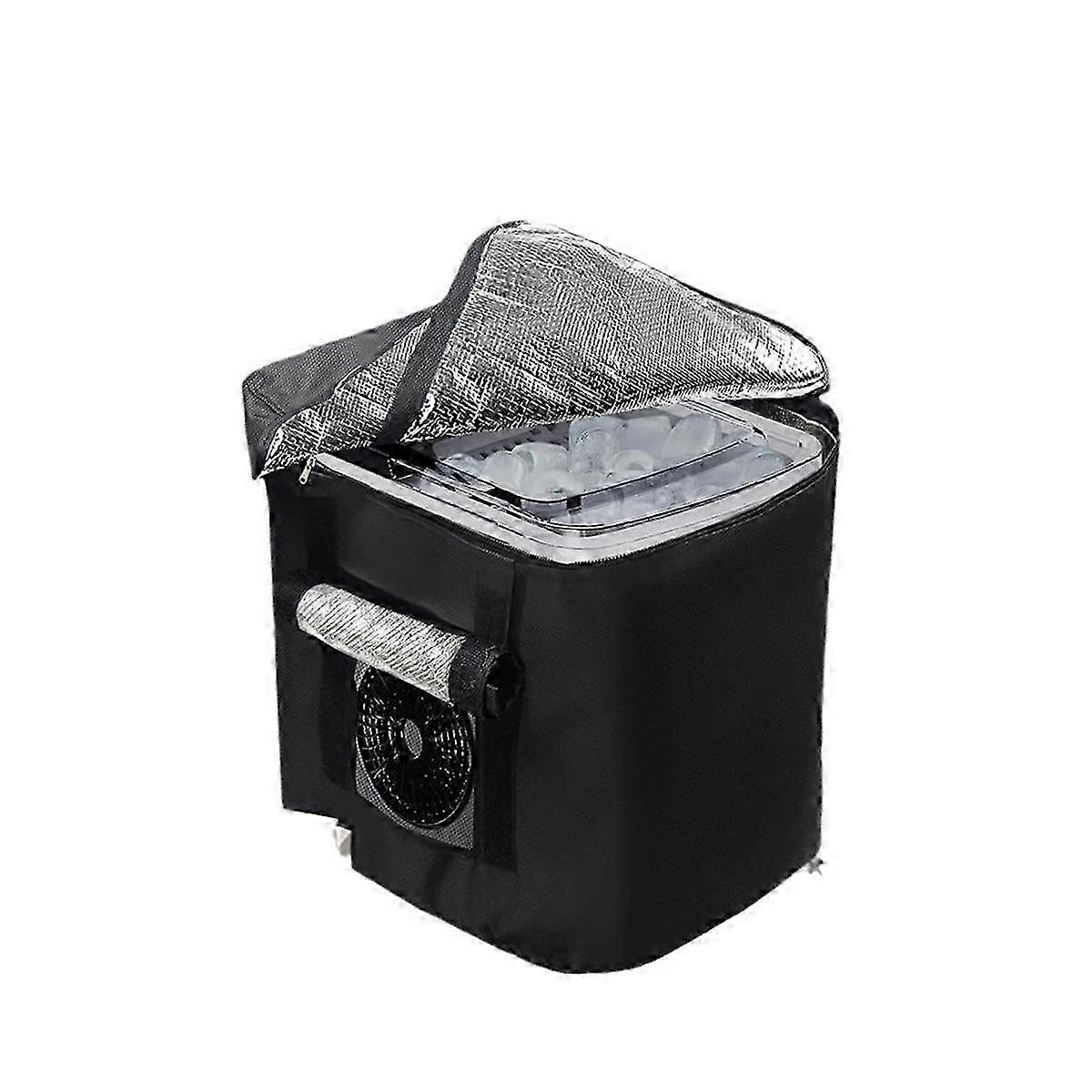 Ice Maker Insulation Cover Countertop Ice Maker Cover with Cold Snap Foil Layer Cold Insulation & Thermal Insulation