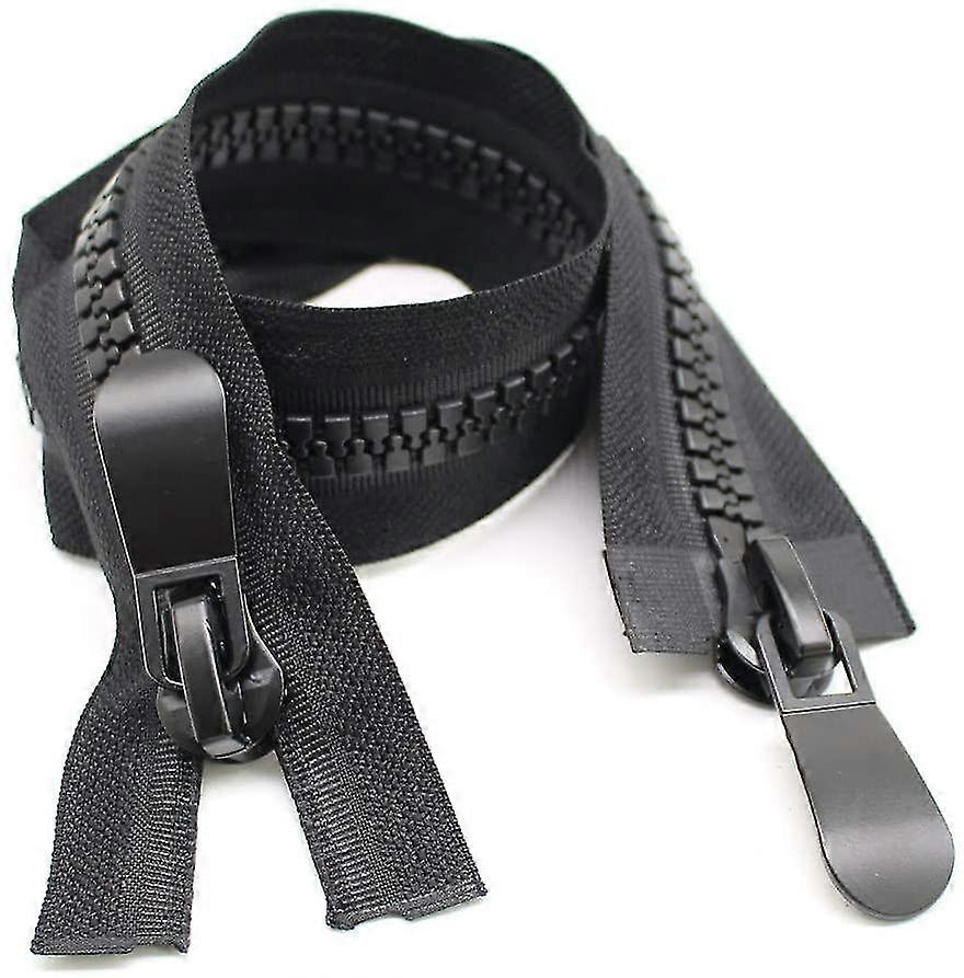 80cm # 15 mari fermoar separabile fermoar grele din plastic fermoare